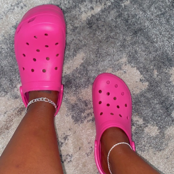 Pink Platform Clogs - Picture 3 of 3